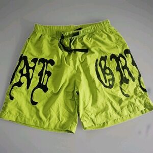 G59 Nylon Green Shorts Summer Drop  Men's Size Medium